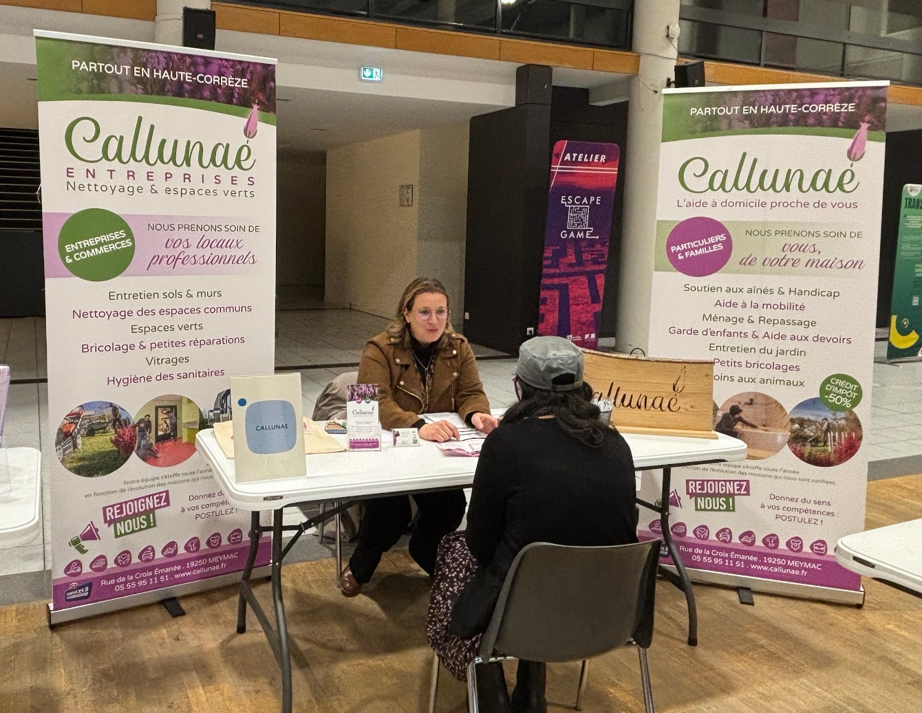 « CAP VERS L&rsquo;EMPLOI ET LA FORMATION »