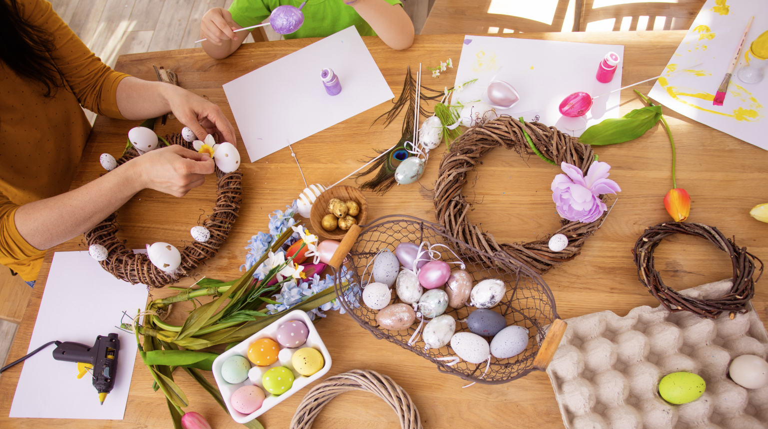 🌸🐣 Atelier créatif DIY – Spécial Décorations de Pâques 🐣🌸