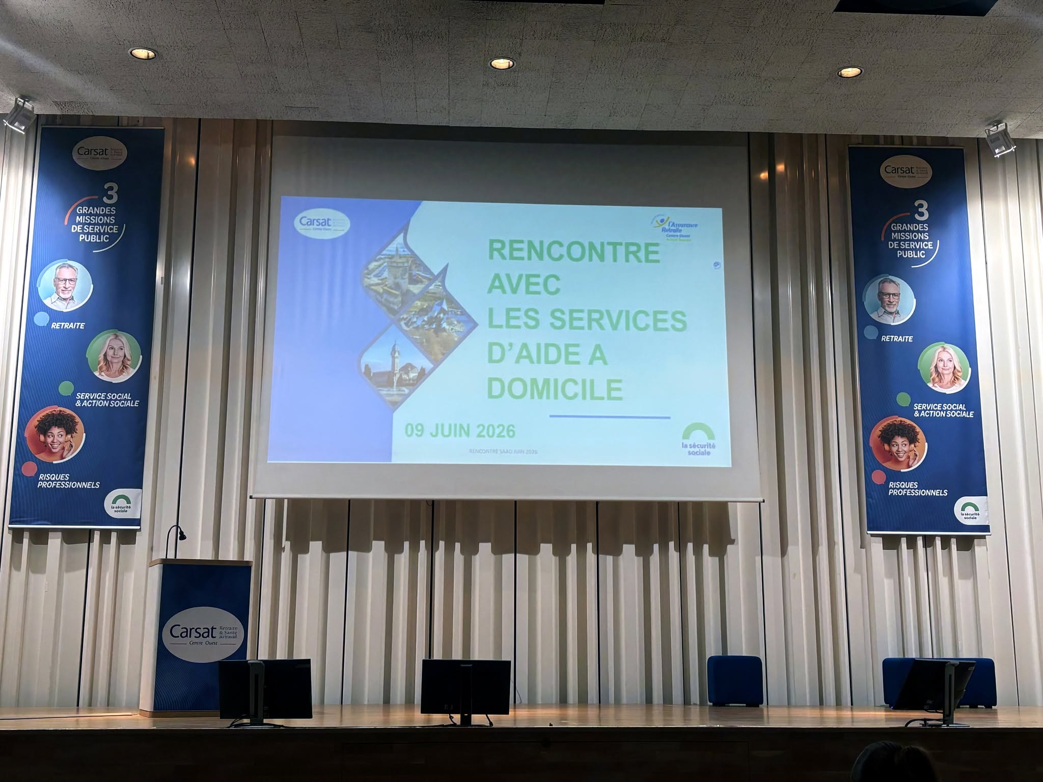 CARSAT Limoges : rencontre avec les services d&rsquo;aide à domicile